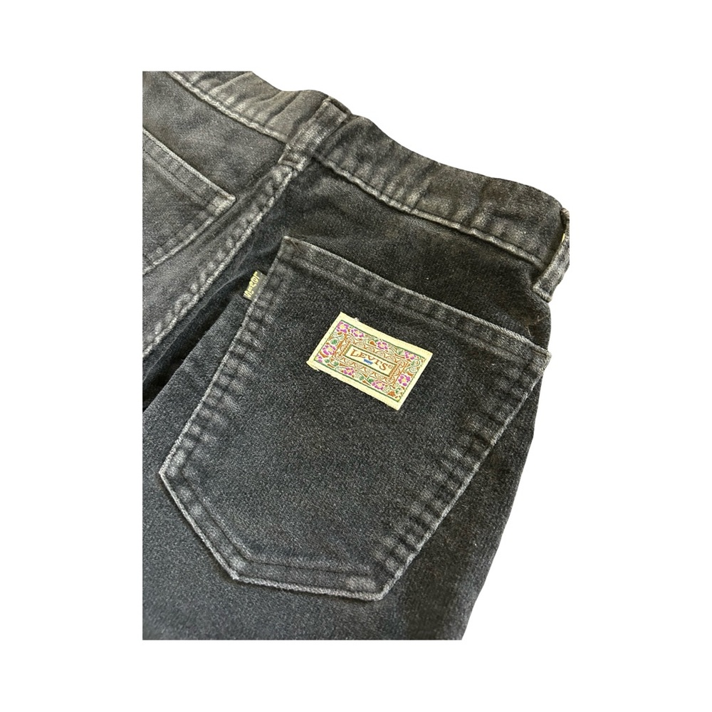 Vintage Levi's 554 Black Straight Leg Corduroy Pants